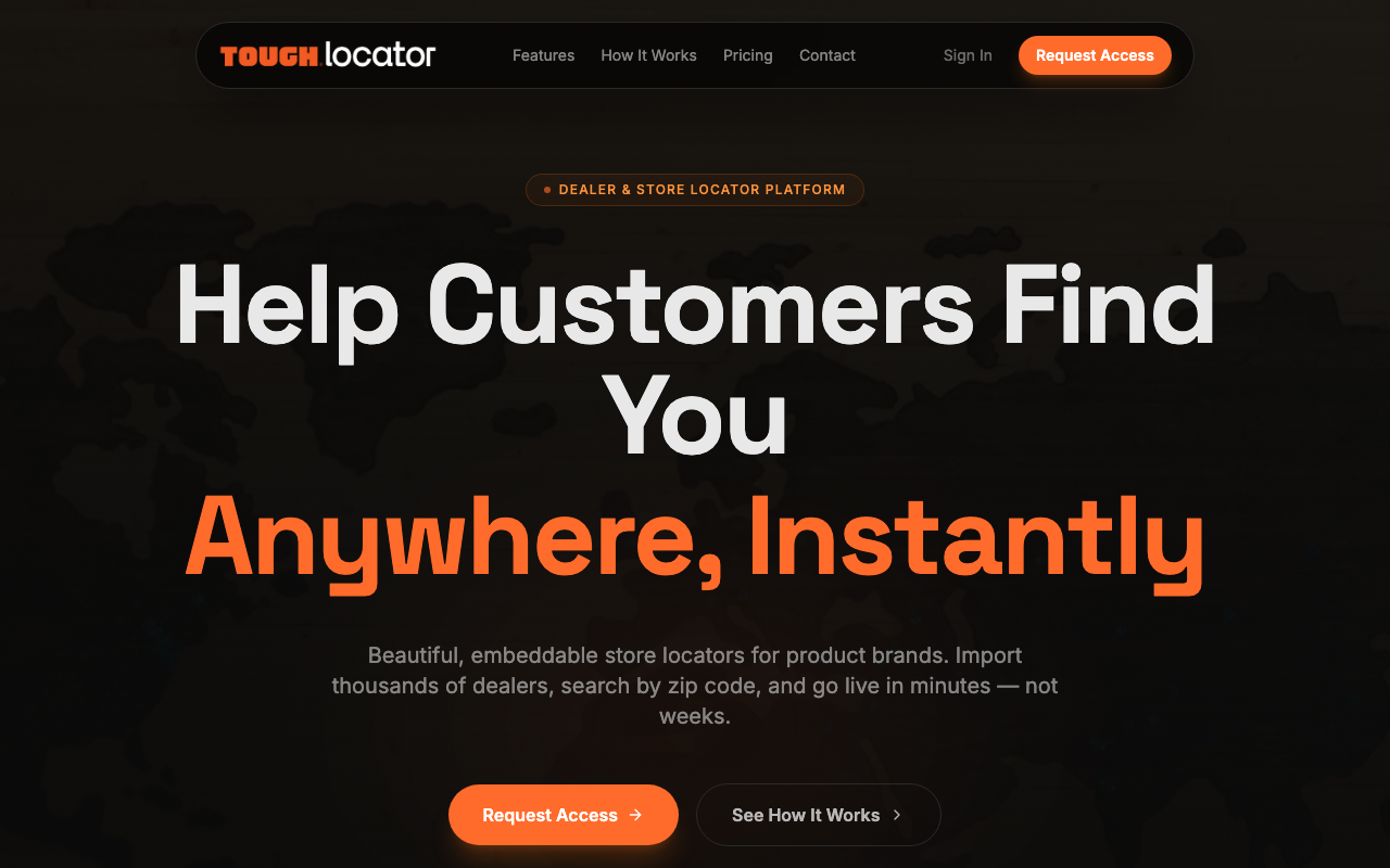 toughlocator screenshot